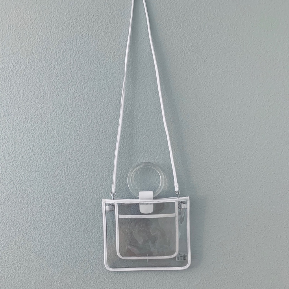 NEW Clear Crossbody Purse